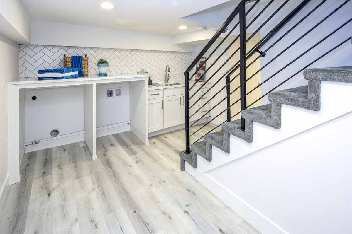Basement full remodeling company in Springfield